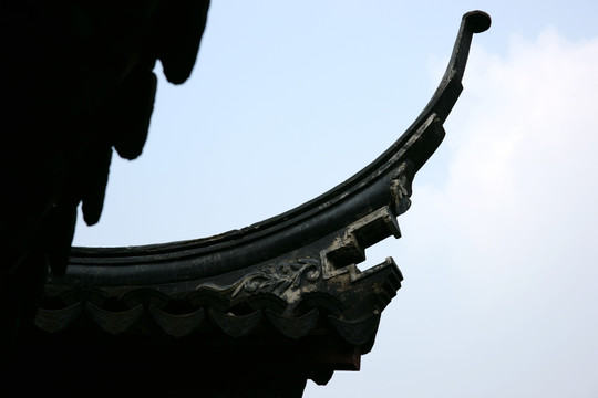 中国古建筑摄影亭子