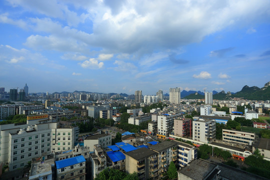 柳州市 鱼峰区景色