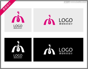 M字母logo