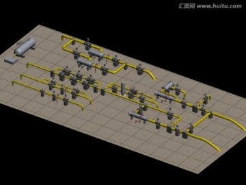 工艺设备3D模型