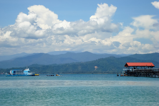 沙巴海岛风光