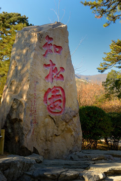 香山公园知松园