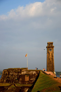 古堡钟塔