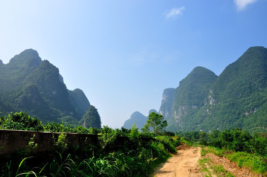 广西桂林漓江风景