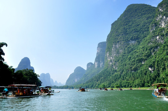 广西桂林漓江风景