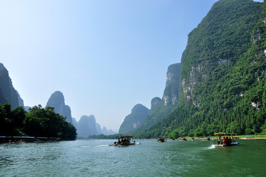 广西桂林漓江风景