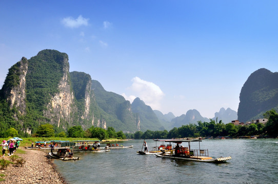 广西桂林漓江风景