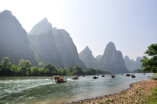 广西桂林漓江风景