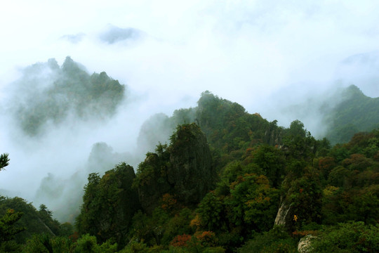 老君山 风景区 秋景 美丽风光