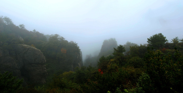 老君山 风景区 秋景 美丽风光