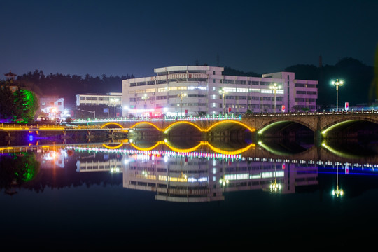 横店夜景