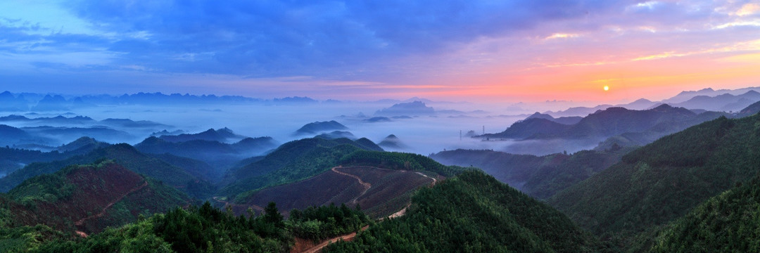 巴马瑶山晨曦