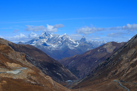 四川巴朗山风光