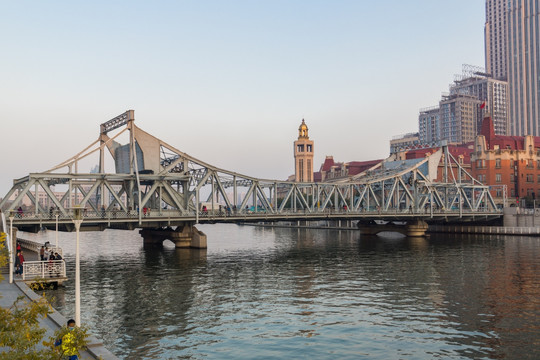 天津解放桥景观