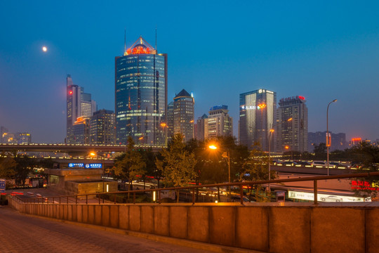 北京国贸 现代建筑