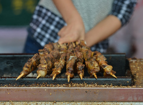 烤羊排 烤羊肉 烧烤 烤肉