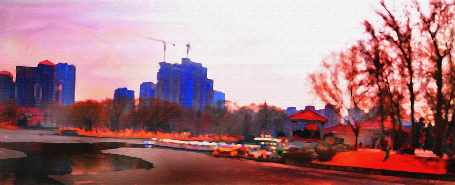 油畫