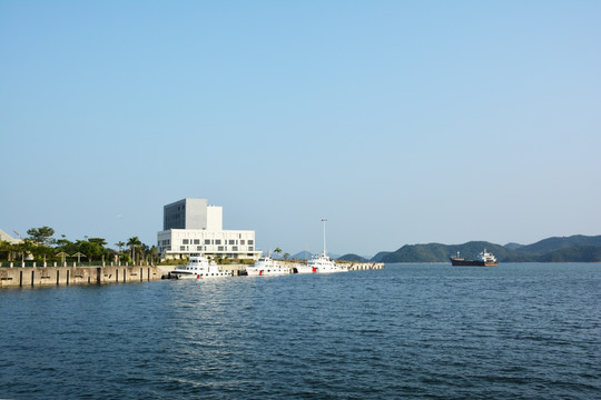 海滨小城 风景摄影