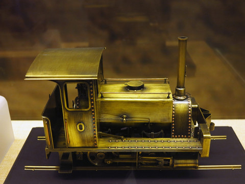 英国 0号 蒸汽机车模型
