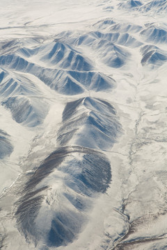 山脊 雪山