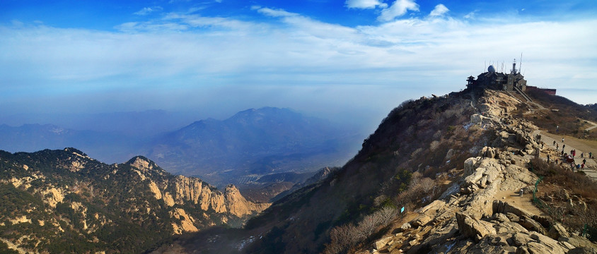 泰山风光 全景接片