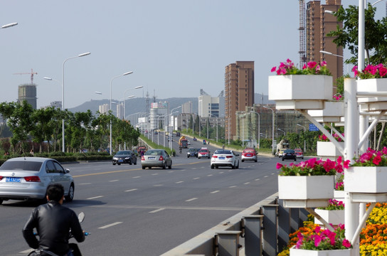 滁州市清流路铁路高架立交桥