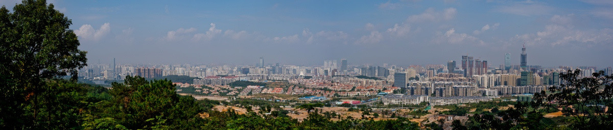 南宁主城区全景 高清大图