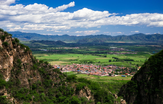 龙庆峡风景