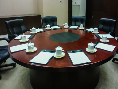 圆桌会议 会议室 洽谈室