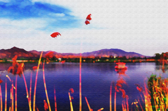 油畫
