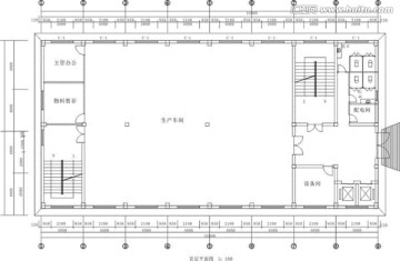 厂房平面图