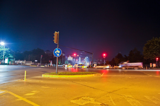 四川宜宾市夜景