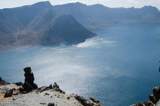 天池 长白山 湖泊