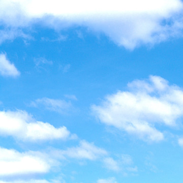 蓝天白云喷图案