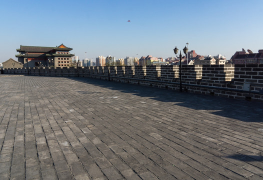古都北京城墙景观