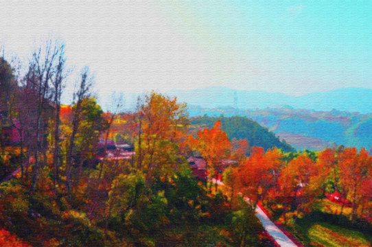 風景油畫
