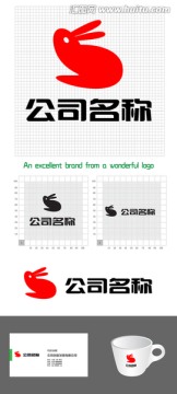原創(chuàng)標(biāo)志 兔標(biāo)志設(shè)計