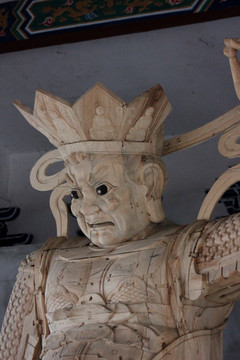 天皇禅寺的木雕