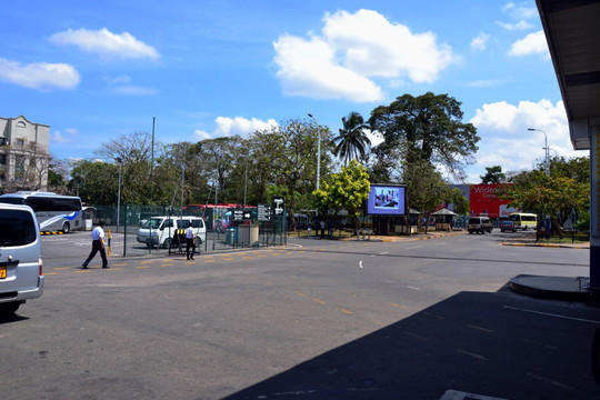 斯里兰卡首都科伦坡街景