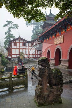 青城后山泰安寺