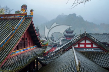 青城后山泰安寺