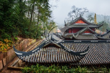 青城后山泰安寺