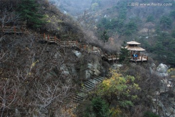 九如山瀑布群 九如山 山脉