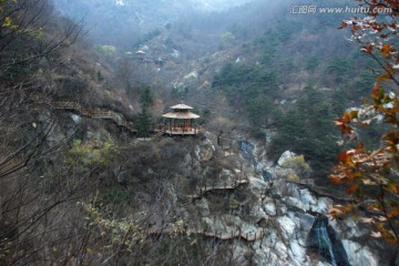 九如山瀑布群 九如山 山脉