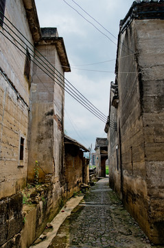 林寨古村 古村道