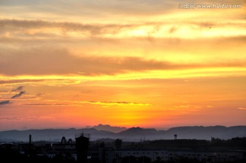 夕阳 日落