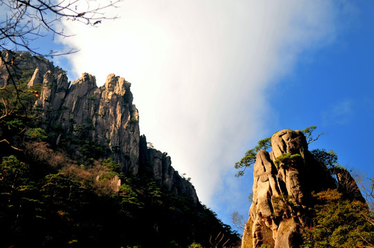 黄山风光 云雾 风雨黄山 云海