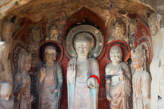 广元皇泽寺 摩崖造像