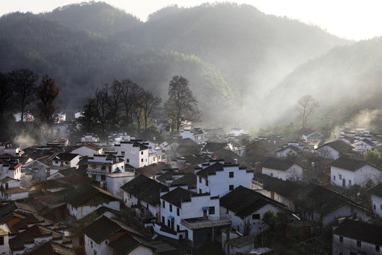 婺源石城美景