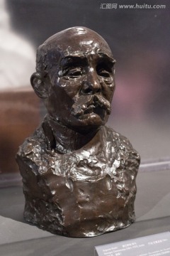 罗丹雕塑 乔治克雷孟梭塑像